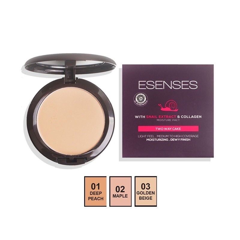 ESENSES TWO WAY CAKE WITH SNAIL EXTRACT & COLLAGEN