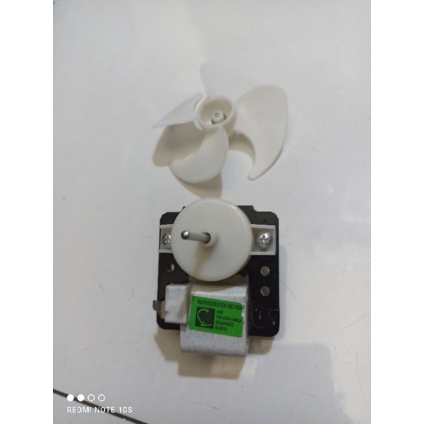 Fan motor kulkas 182 | motor fan kulkas sanyo + daun kipas