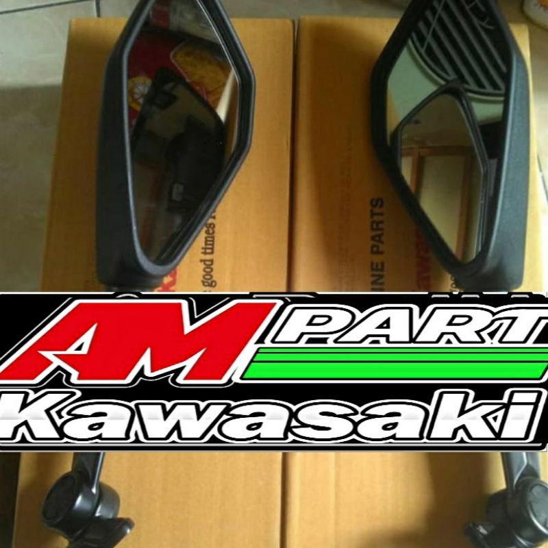Spion ninja rr mono ninja 250 fi 250fi injeksi original kawasaki kawasaki
