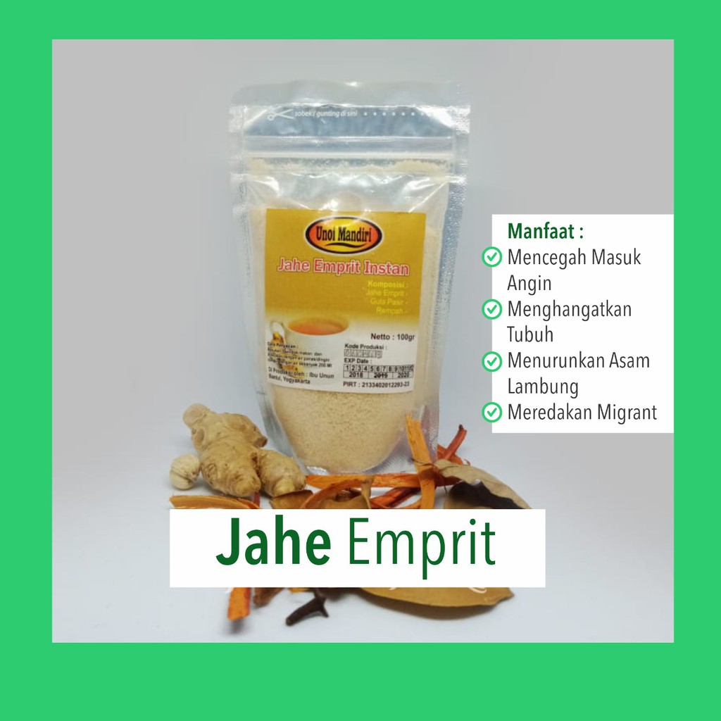 

JAHE EMPRIT Rimpang Empon Jamu