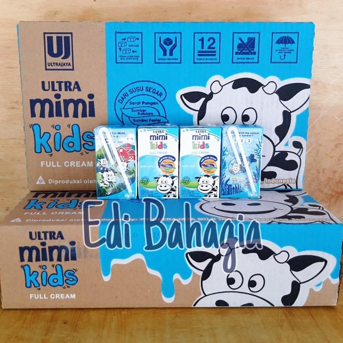 

BISA BAYAR DITEMPAT Susu uht ultra mimi kids full cream 125ml (satu box)