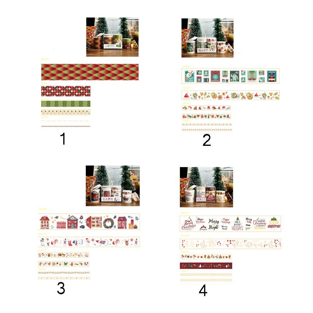 Tape Perekat Motif Bunga Untuk Scrapbook