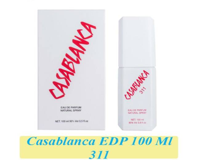 CASABLANCA EAU DE PARFUM NATURAL SPRAY 100 ML ~ ORIGINAL 100 % ~ READY STOK