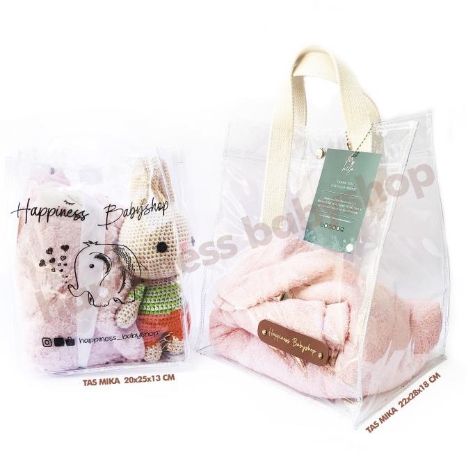 {{{{{{] Tas Mika Happiness Babyshop / Tas suvenir / Tas bungkus kado (KOSONG)
