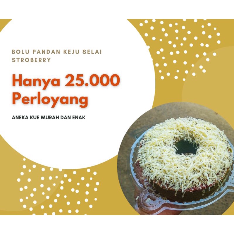 

Bolu Pandan Keju