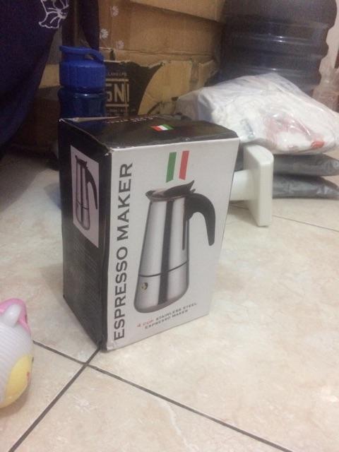 Teko Pembuat Kopi / Mokapot Espresso Coffee Maker 100ml 200ml