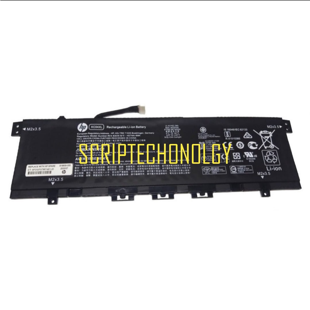 Baterai Batre SC HP Envy X360 13-AG 13-AR 13-AH 13-AQ KC04XL HSTNN-DB8P