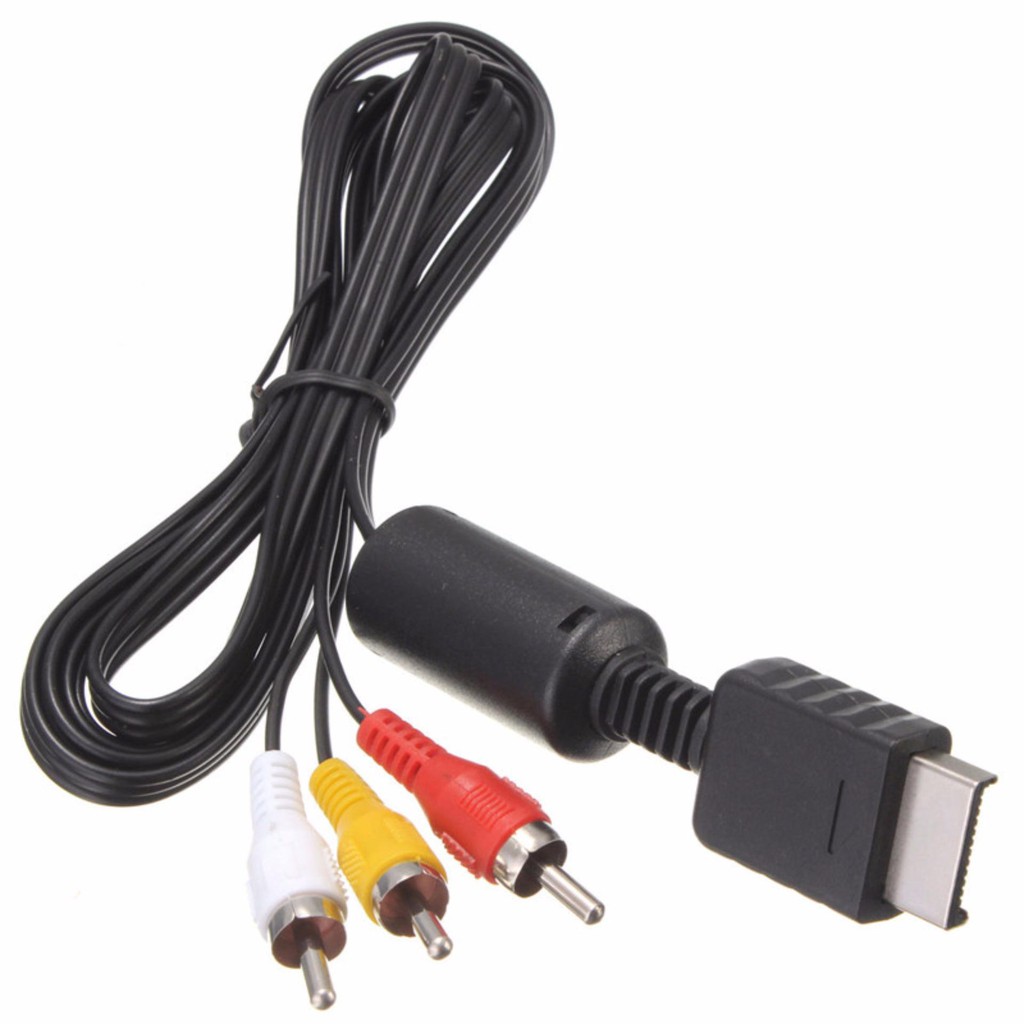 Kabel AV RCA PS2 PS3 Bisa Ke TV Tabung LCD LED