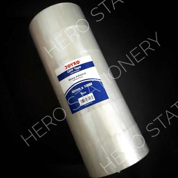 

Mantap Lakban Bening Opp Tape Joyko 48 Mm X 100 M Opp-1-100 Murah