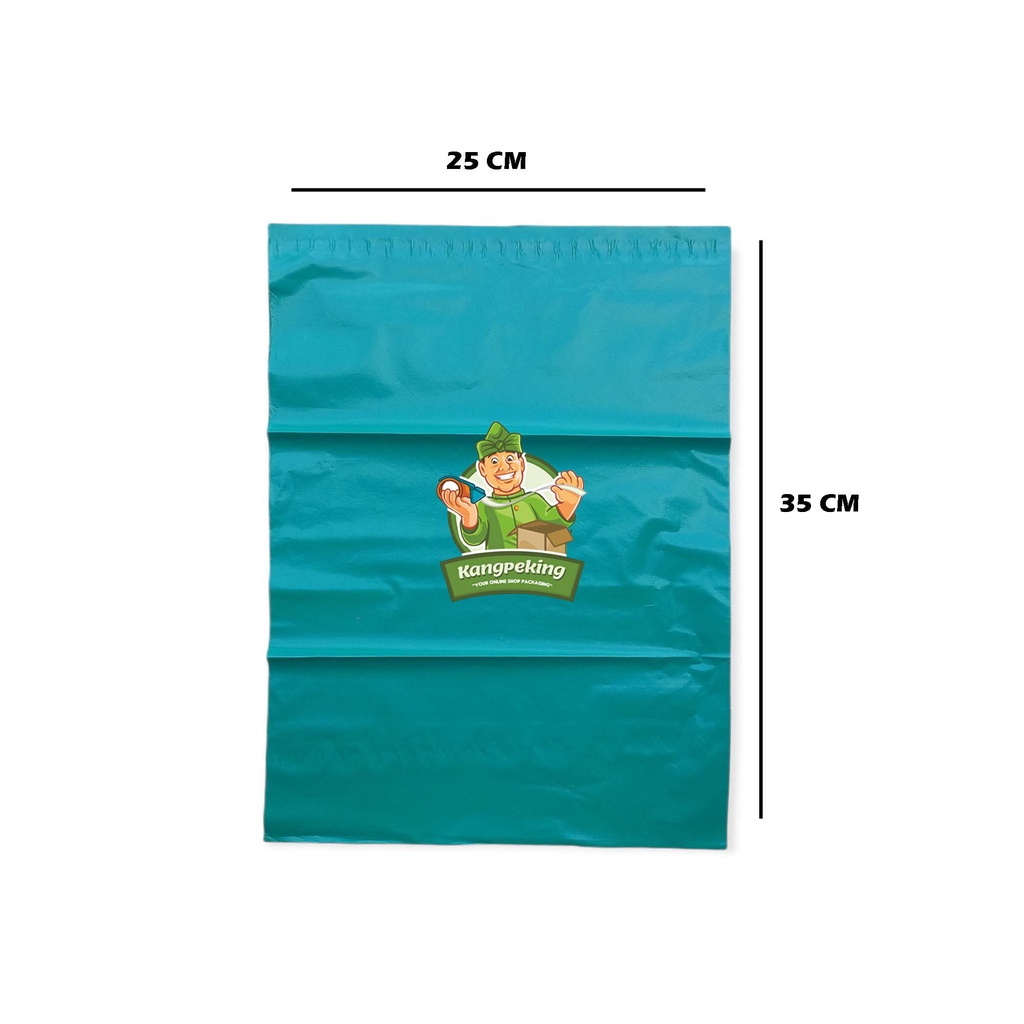 

Plastik Polymailer 25x35 isi 100 lembar warna hijau tua packing online shop