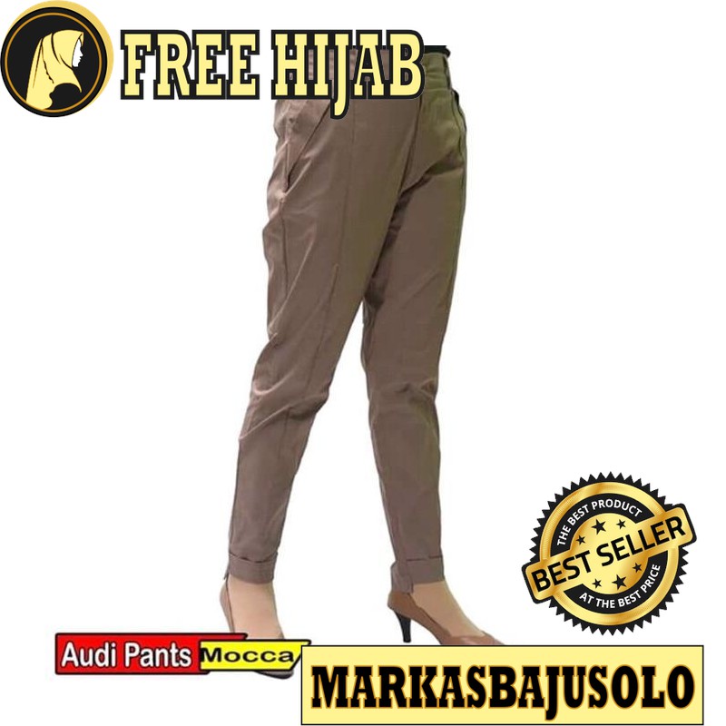 BAGGY AUDI PANTS PREMIUM / CELANA BAGGY PANTS PANT  WANITA JUMBO JEANS KOTAK