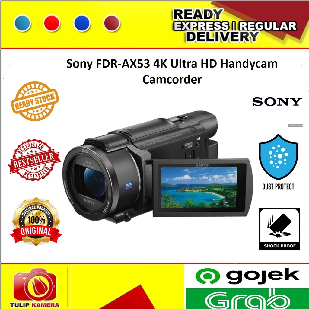 Sony FDR-AX53 4K Ultra HD Handycam Camcorder