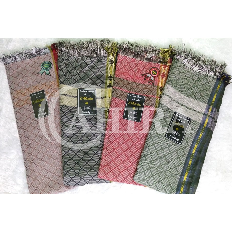 SORBAN TENUN ALISKA JUMBO BINTIK SURBAN DEWASA