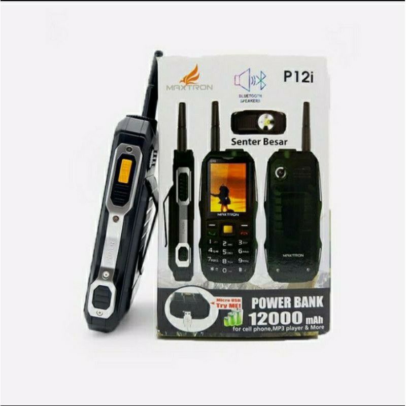 Hp Maxtron P12 powerbank 12000mah