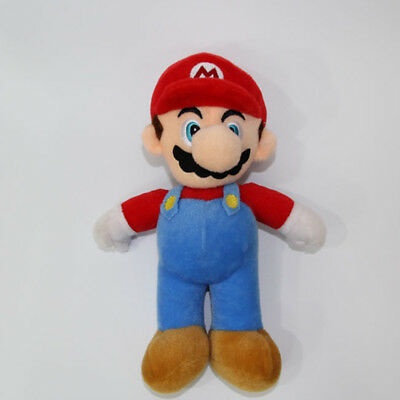 NEW Super Mario Bros. Mario and Luigi 9.8&quot; High Plush Toy Doll