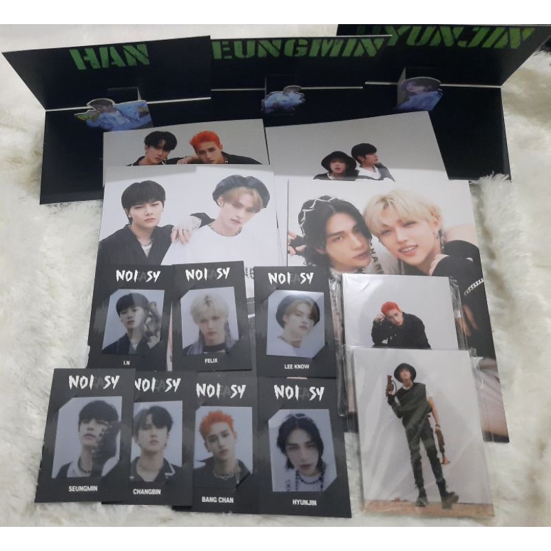 READY SHARING ALBUM STRAY KIDS NOEASY/FP HYUNJIN FELIX/STANDE HYUNJIN / STANDEE HAN/FRAME CHANGBIN/F