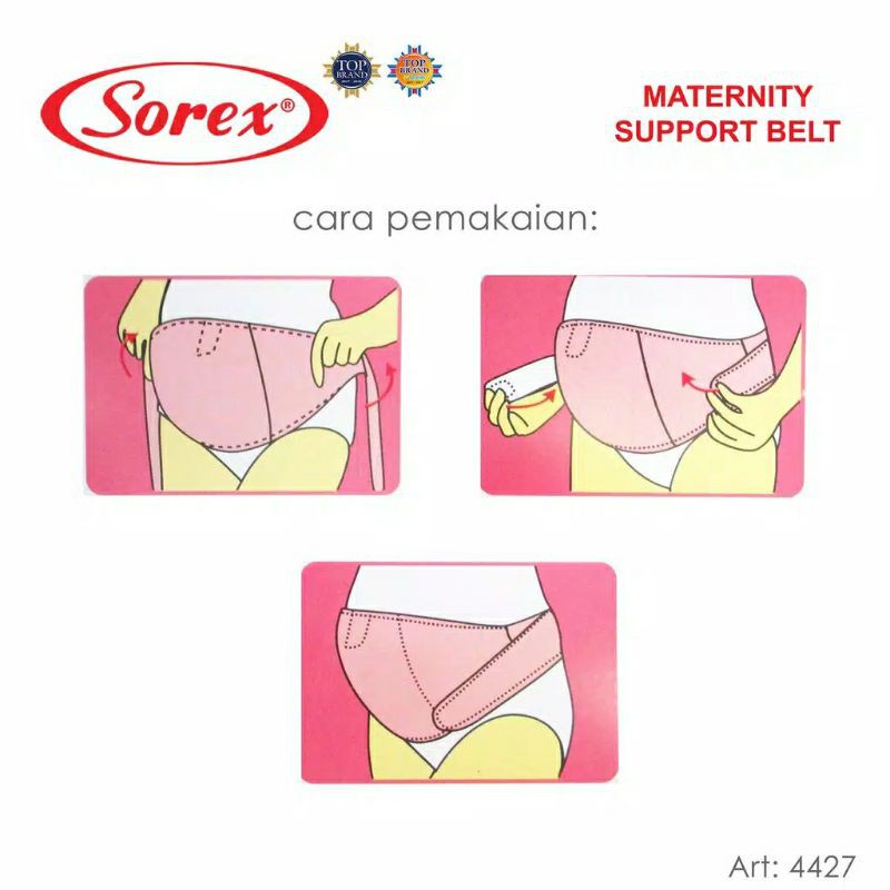 KORSET IBU HAMIL MATERNITY SUPPORT BELT BY SOREX korsetcp