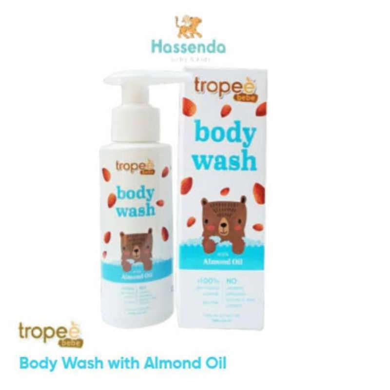 Tropee Body Wash Almond 100Ml / Sabun Mandi Bayi / Sabun Tropee Bebe