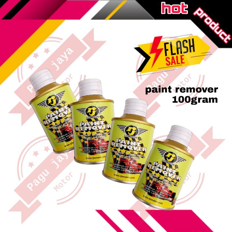 Rj paint remover ( penghilang cat / perontok cat ) 100gr