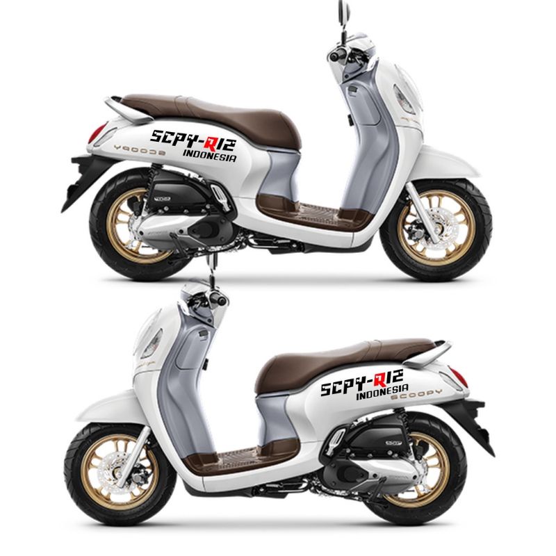 Stiker SCPY R12 / Stiker Body Scoopy / Stiker Scoopy R12 / Stiker Scoopy Keren