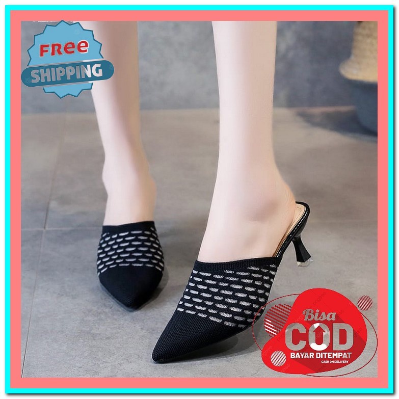 Sendal Sandal Pesta Kondangan Haihil Haihils High Heels Wanita Import Terbaru Kekinian Kf2 Heels Hil