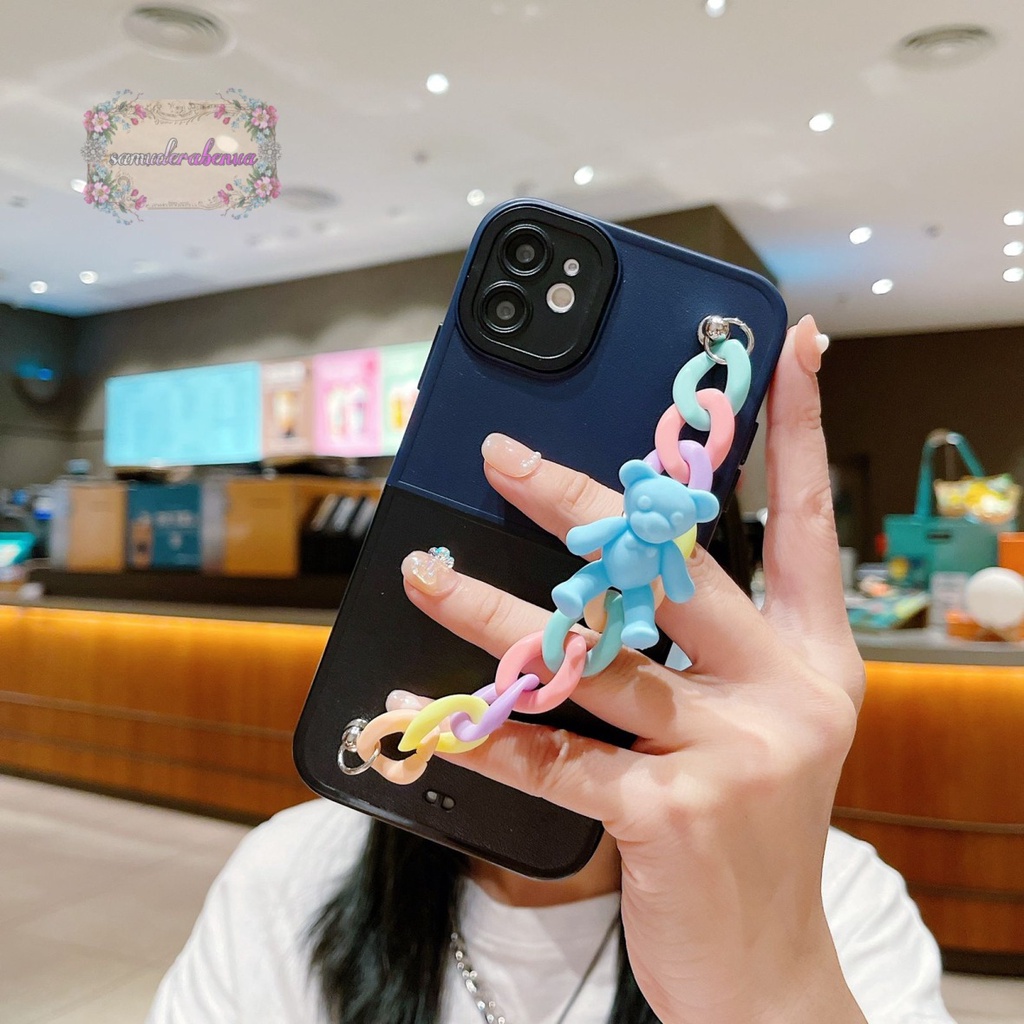 CASE FYP RANTAI BONEKA MACARON PROCAMERA SAMSUNG A11 M11 A12 M12 A13 A23 A32 A20 A30 A20S A21S A22 M22 A32 SB4182