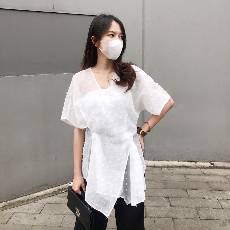 ZEA BLOUSE RUBIAH ORGANZA