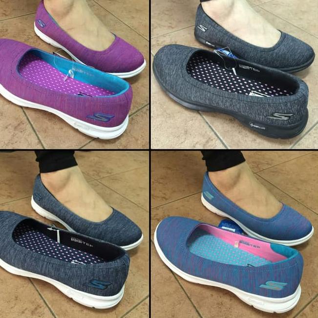 0PE Skechers / Skechers Woman / Skechers Balet / Sepatu Wanita / Sepatu Slip On Wanita / Skechers Go