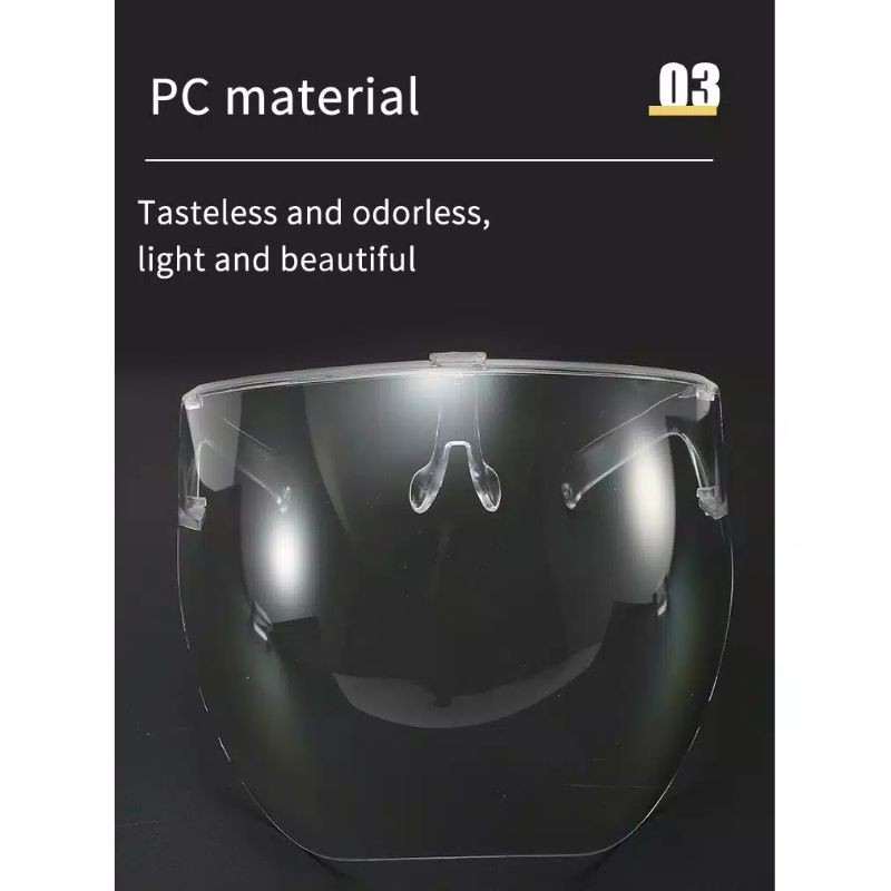 TERMURAH!! Face Shield Bahan Aklirik PREMIUM