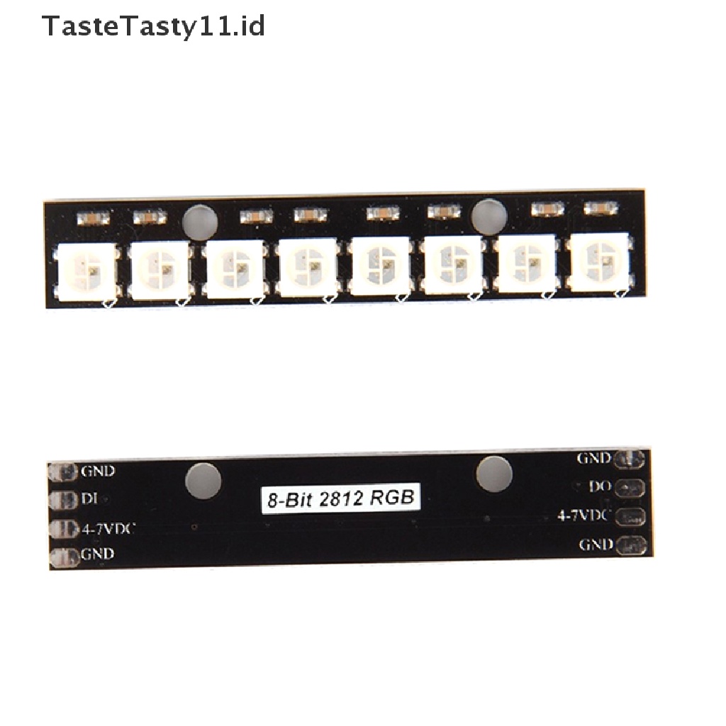 【TasteTasty】 WS2812 5050 RGB 8 LED Light Built-In Full Color-Driven Development Board .