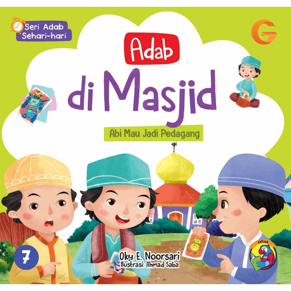 Buku Seri Adab di Masjid - Gema Insani 100% Original