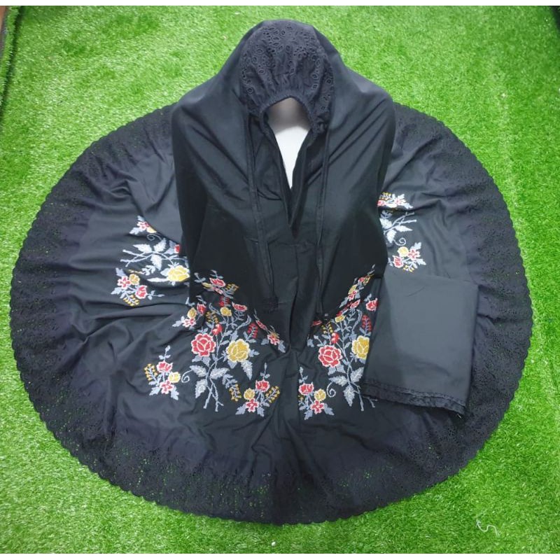 mukena  khadijah  bordir