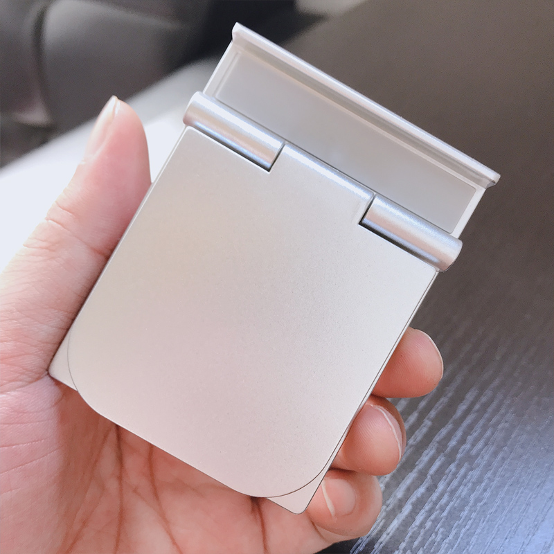 Creative Portable Phone Stand Adjustable Foldable Tablet Mount Desktop Phone Holder Cradle Dock Lazy Flat Stand