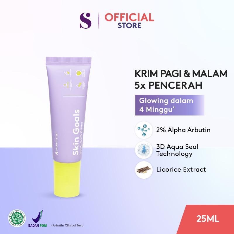 SOMETHINC SKIN GOALS MOISTURE SILK CREME 25ML &amp; 50ML