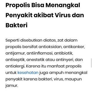 Propolis Terbaik Penuh Khasiat  Penuh Manfaat British