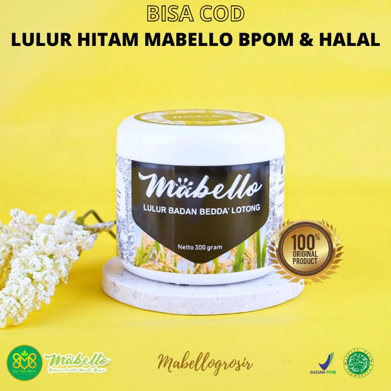 LULUR BEDDA LOTONG MABELLO BEDA LOTONG BEDAK LOTONG LULUR REMPAH HITAM MABELLO