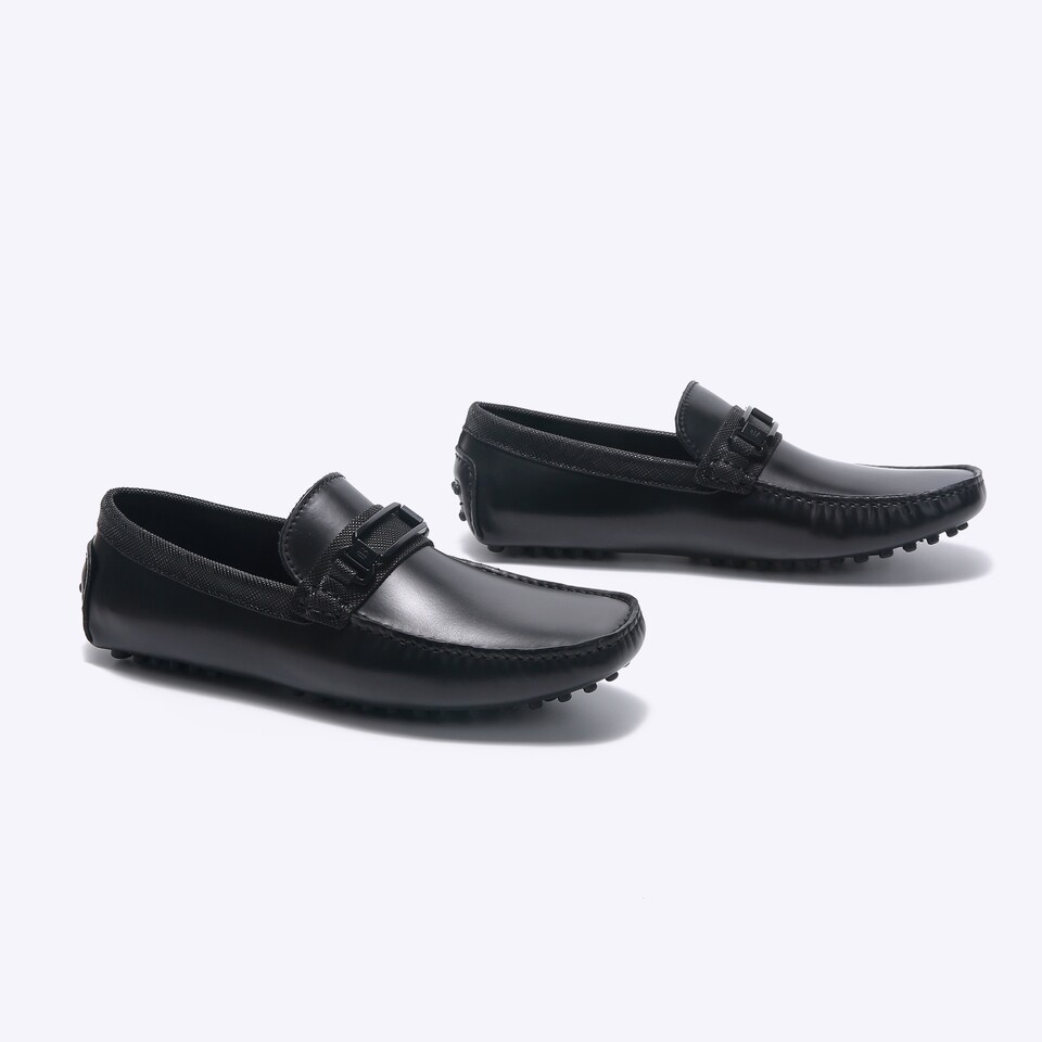 SEPATU PANSUS EVERBEST PRIA ORIGINAL LOAFER KULIT BRANDED HITAM EM74