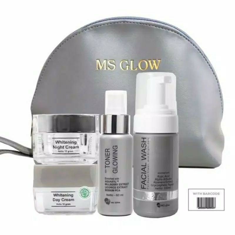 PAKET MS GLOW WHITENING / ACNE SERIES / ULTIMATE SERIES / WHITENING LUMINOUS/SERUM