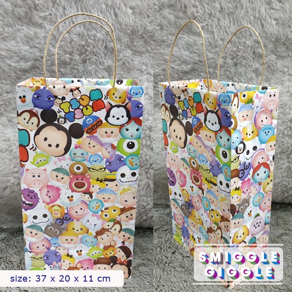 

Paper Bag TSUM TSUM - WINNY THE POOH - HELLO KITTY