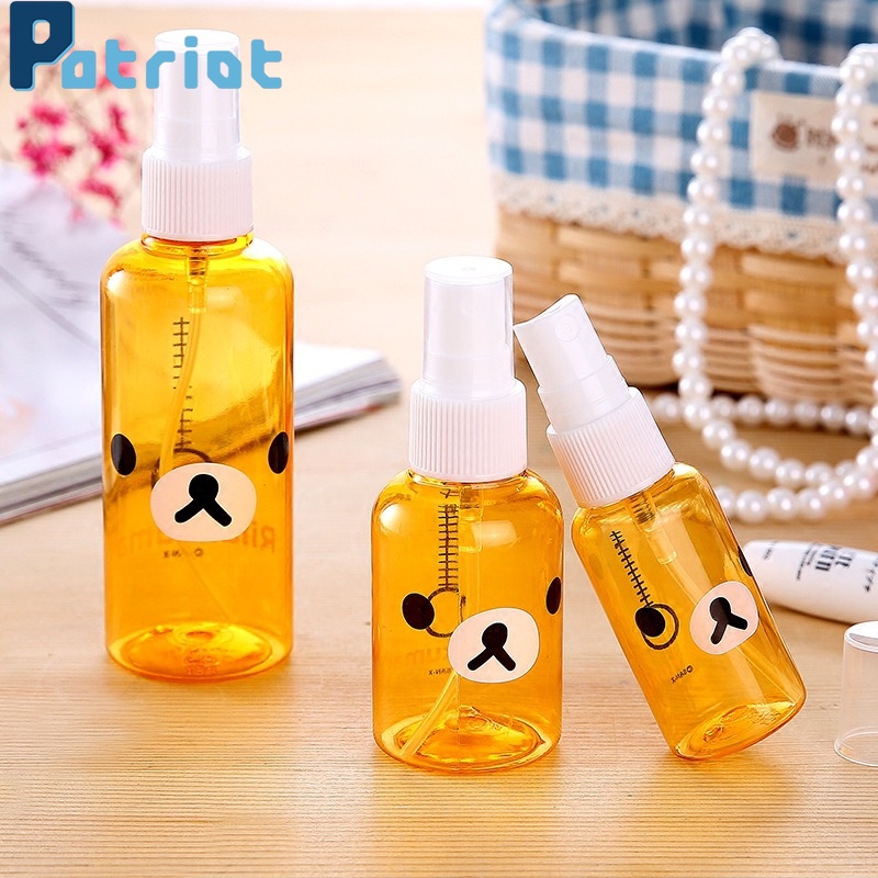 30/50/100ml Travel Refillable Spray Bottle /  Small Hand Sanitizer Spray Bottle Fine Mist Container Bottles