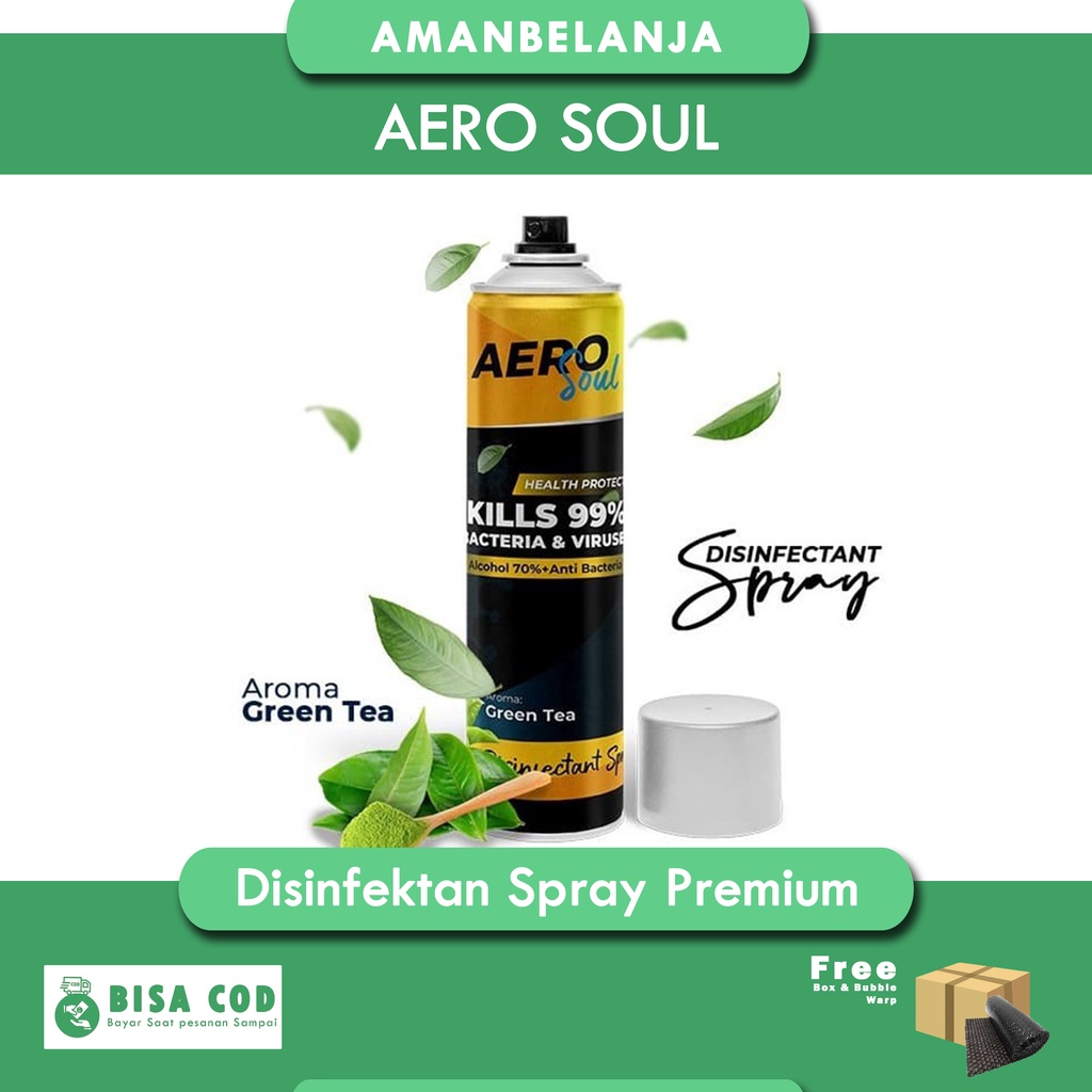 AERO SOUL - Disinfektan Spray Premium