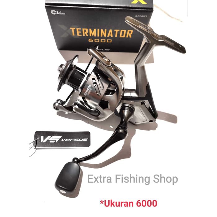 Dijual REEL VERSUS TERMINATOR 6000 MAX DRAG 9KG Berkualitas