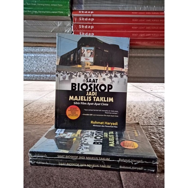 OBRAL BUKU BACAAN MOTIVASI / PENGEMBANGAN DIRI / INSPIRASI / BISNIS / INVESTASI / MILIARDER  MURAH ORIGINAL-Saat bioskop