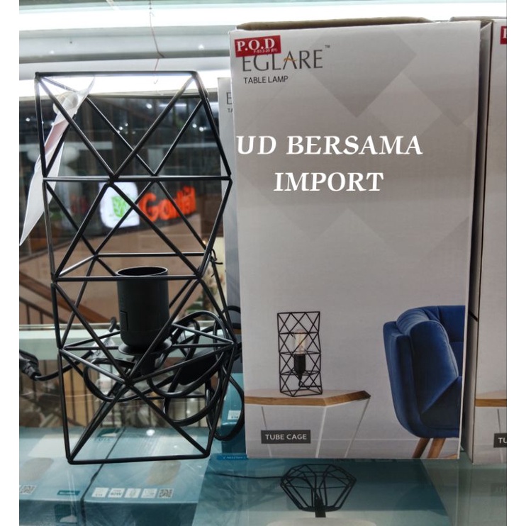 EGLARE Lampu Meja Cage/Table Lamp Cage E27