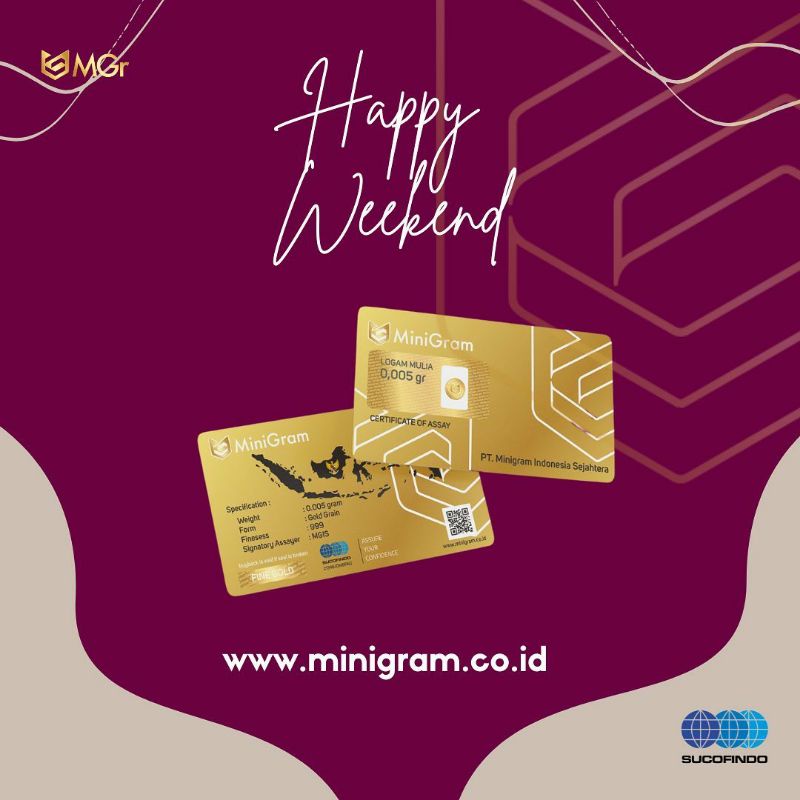 [COD BISA] MINIGRAM 0,005 GRAM / MINIGOLD 0,005 GRAM / EMAS MINI 0,005 GRAM ORIGINAL 100% KIRIM LANG