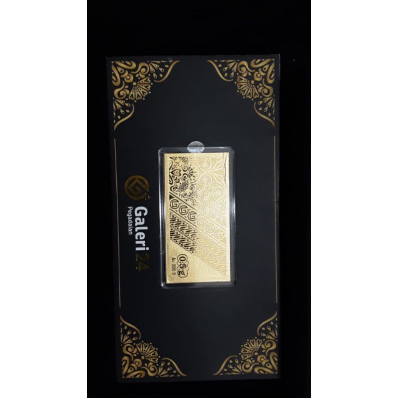 LOGAM MULIA GALERI24 SOUVENIR 0.1, 0.2, 0.5 GRAM