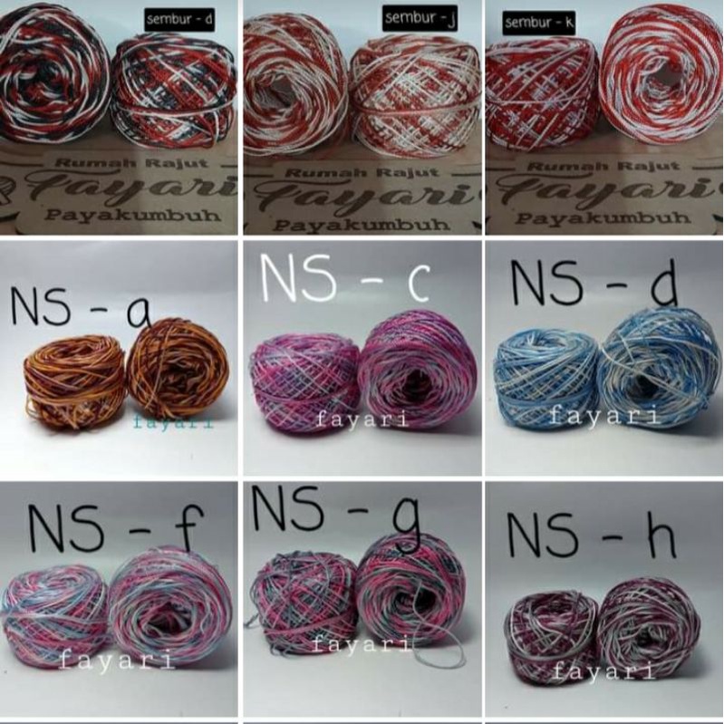 Benang Rajut Nilon Sembur - 100 gr d27