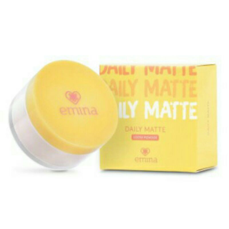 EMINA Daily Matte Loose Powder 20gr (Bedak Tabur)