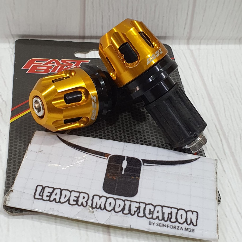 Jalu Stang Stank CNC Universal Nmax Aerox Aerrox Xmax R15 CBR150 -Gold