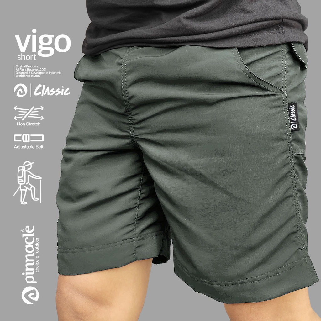 Pinnacle Vigo Classic Short - Grey